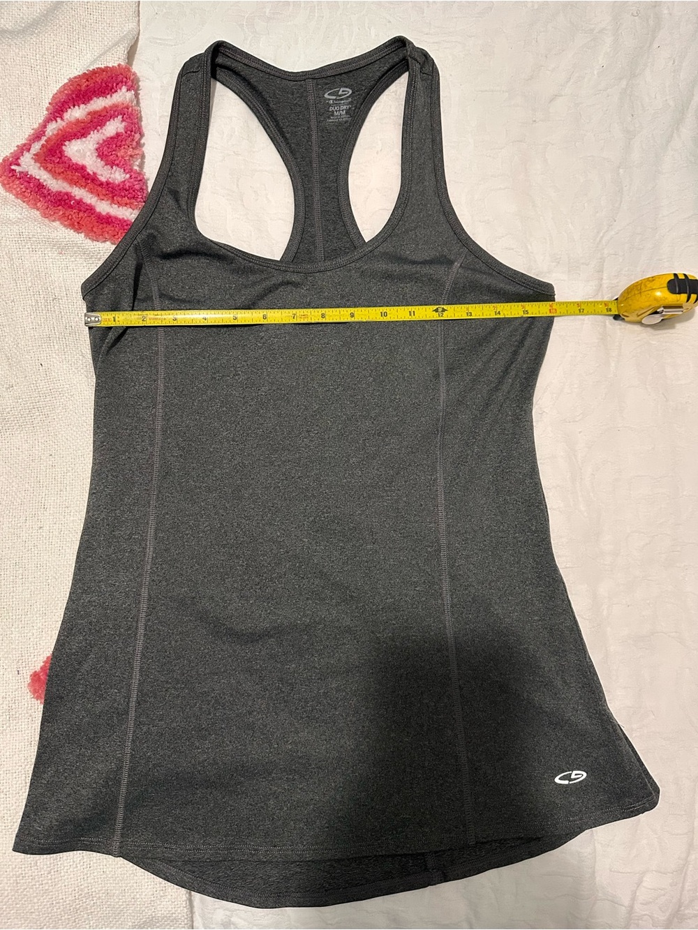 Champion Dark Gray Racerback Workout Tank